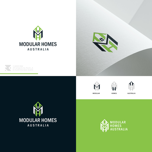 Logo for Modular Homes Company Design by ALdesign_