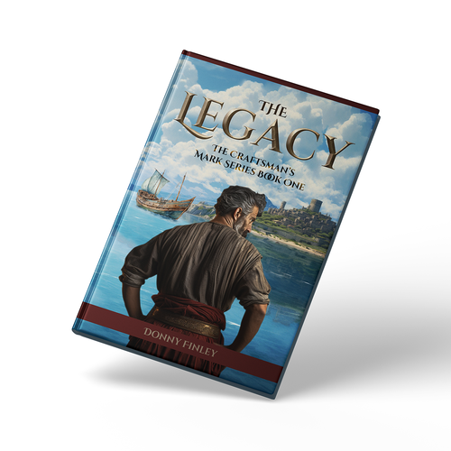 Book cover for epic 1st century story with historical implications Design by karundesigns