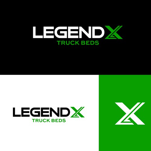 Legend X Truck Bed's Logo Design by ChioP