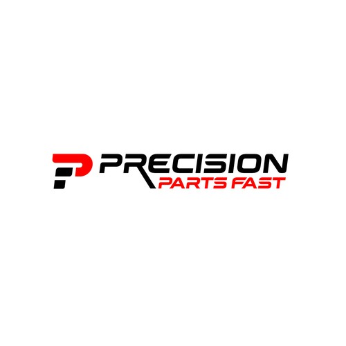 Logo Design for 'Precision Parts Fast' Company Design von Yeison Higuera