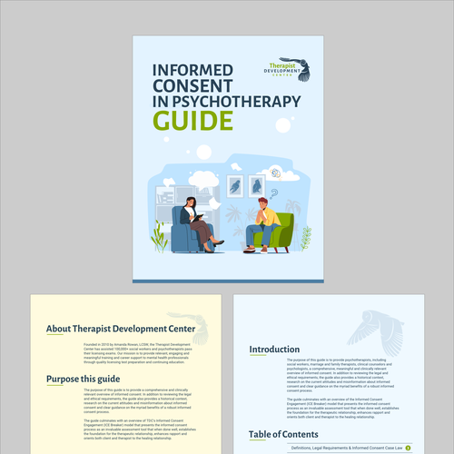 Informed Consent in Psychotherapy Guide Design by MNoriega