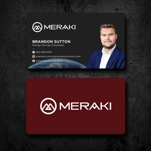 busness card Réalisé par Brandmaker artist