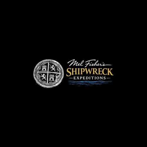 "Mel Fisher’s Shipwreck Expeditions | Historic Treasure Logo Design (Premium, Timeless, Maritime)" winning Banner ad