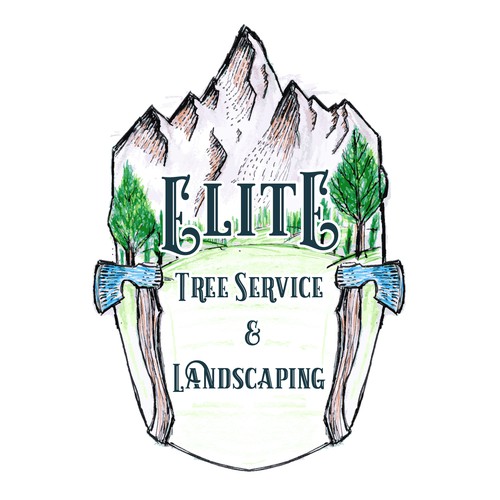 who can make the best tree and landscaping logo in the world! Design by Windmill Designer™