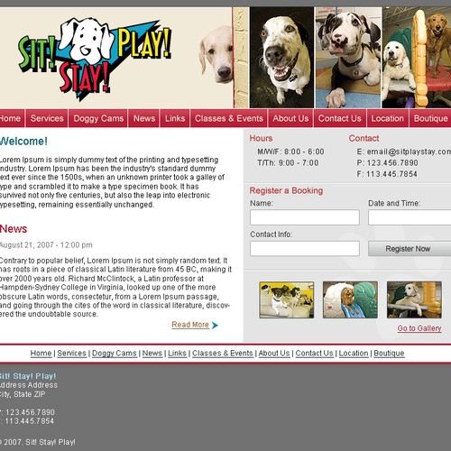  contest entry by designbysterling