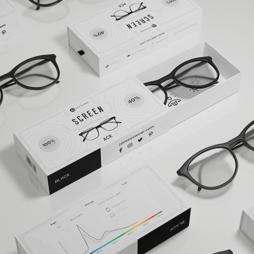 DESIGN a nice BOX for new blue light blocking glasses-JOOX eyewear Design by Futsu No Ningen