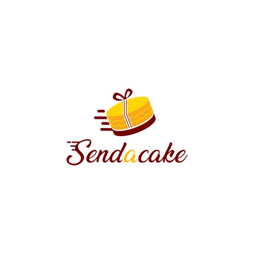 Send A Cake needs a gorgeous fun logo Design by MercClass