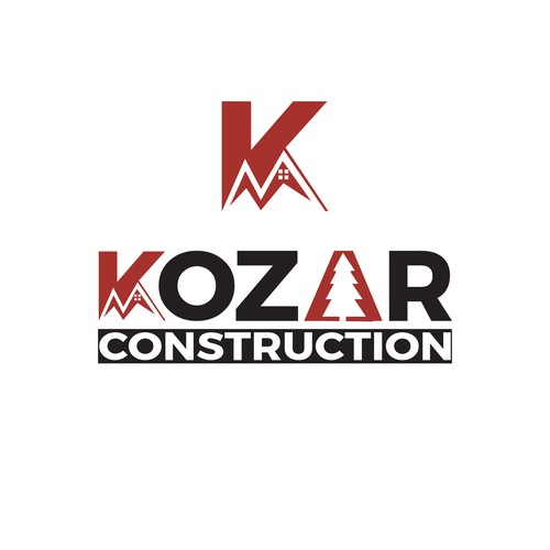 Simple Construction Company Logo with Creativity Design by Quaaf