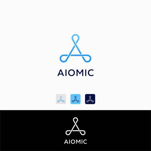 New logo for Aiomic (AI healthtech company) Design by Sherly Adam's