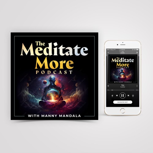 Meditation Podcast Artwork Design by Sezt