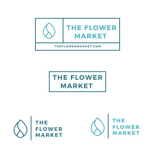 Design A logo for our flower market Design by Happy Bee Designs