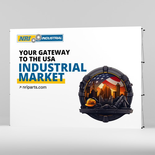 Design a banner for an automation exhibition Design von Manish Roul
