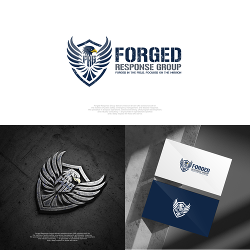 Forged Response Group - Design a bold field-tested brand for First Responder UAS Solutions Design by Enigma Graphic™