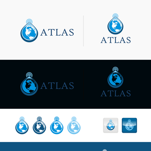 Create a logo to simplify a complex satellite to ground communication system Design von Arahmata