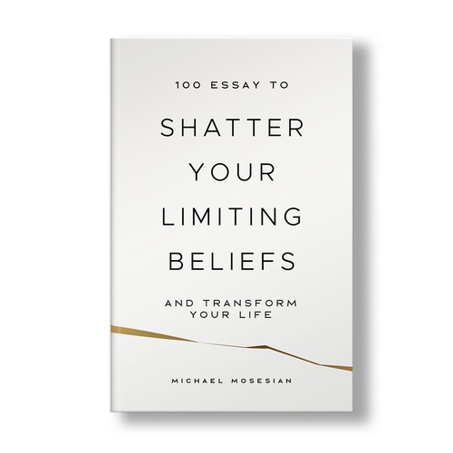 looking for a minimalist cover design, where elegant typography and subtle imagery take centre stage Design von crarief