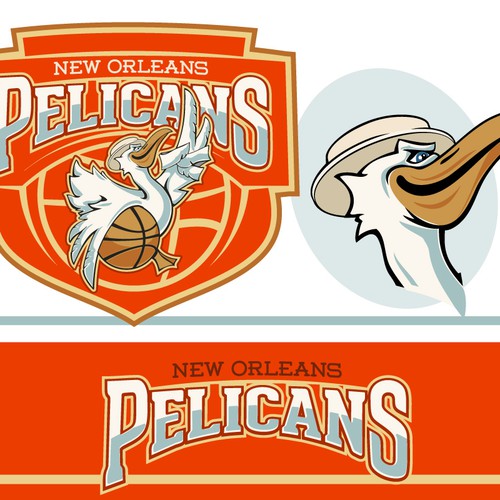 99designs community contest: Help brand the New Orleans Pelicans!! Réalisé par Freshinnet