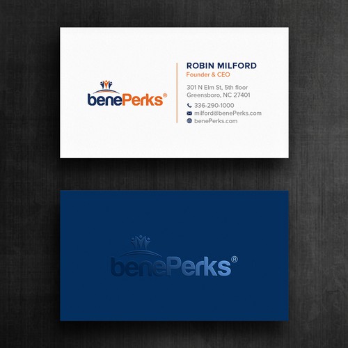 Biz Cards for fast growing company Réalisé par Felix SH