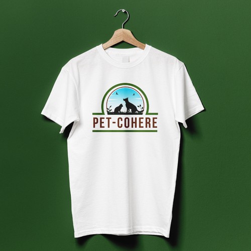 Create a Playful and Modern Logo for PET-COHERE, an E-Commerce Brand Focus on Pet Bonding. Design by KamranAwan99