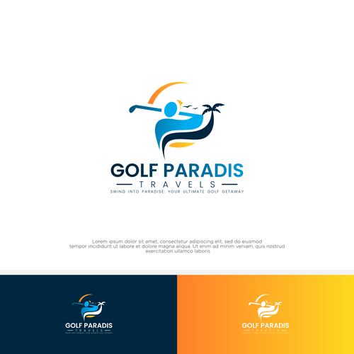 We need a logo that encourage trust and willingness to play GOLF in PARADISE Design by OpheRocklab