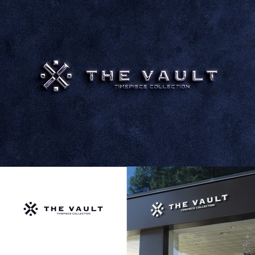The Vault | Timepiece Collection Logo Contest Design by Willboydesign™