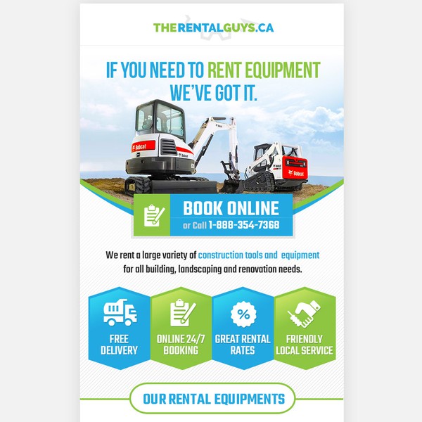 Create a bold and eye catching email template