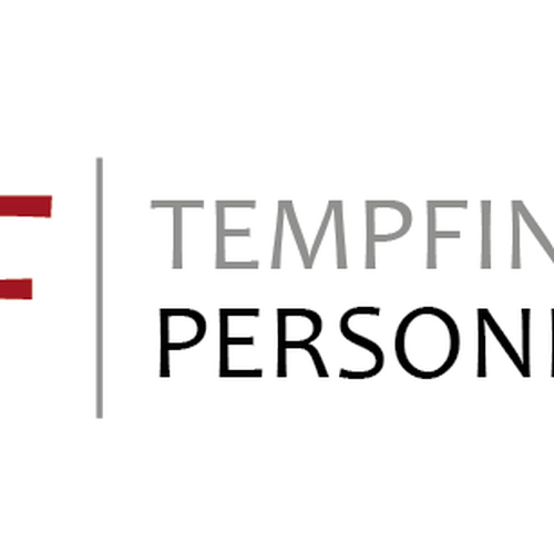 logo for Tempfinders Personnel Design by RedPandaBear