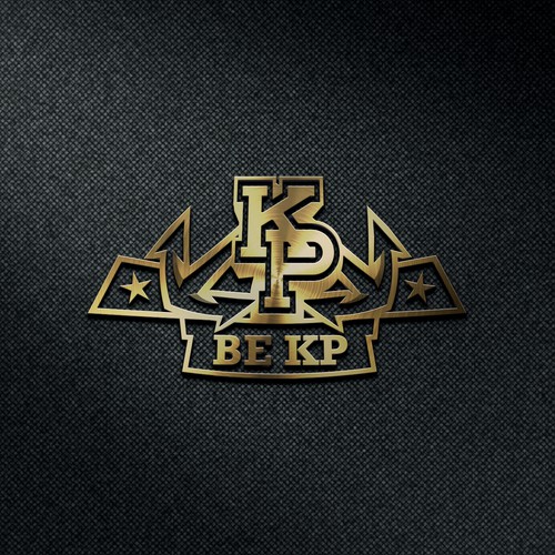 Create "Be KP" logo utilizing original KP logo. Design by Creativestuffs7