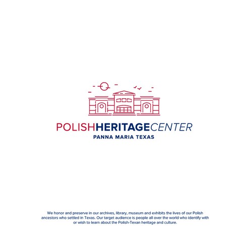 Polish Heritage Center - Panna Maria Texas - Logo creations invited! Design by tryniak