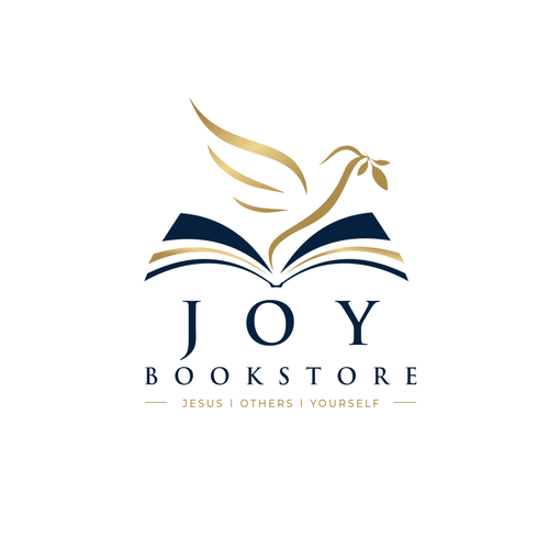 "Create a Timeless Logo for J.O.Y. Bookstore" winning Sticker
