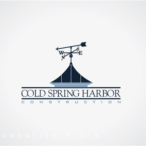 logo for Cold Spring Harbor Construction Logo design contest
