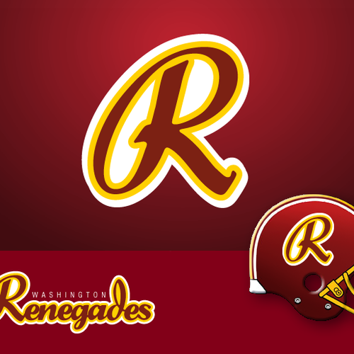 Community Contest: Rebrand the Washington Redskins  Design by mcgraw