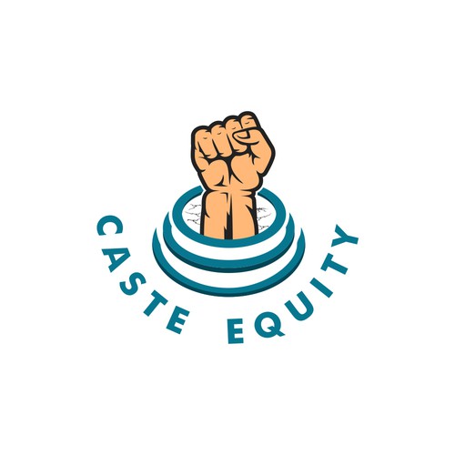 Civil Rights Movement Solidarity Pin, Caste Equity, April Dalit History Month Design by jkvall