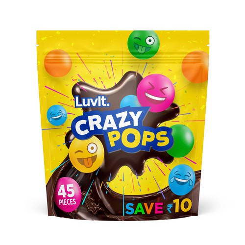 Design a Fun Party Pack for a Confectionary Brand Design by Leoxgfx