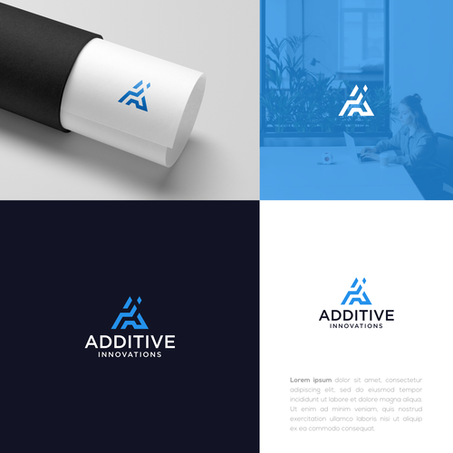 Additive Innovations Logo Creative Fest Design by Agerelius❣