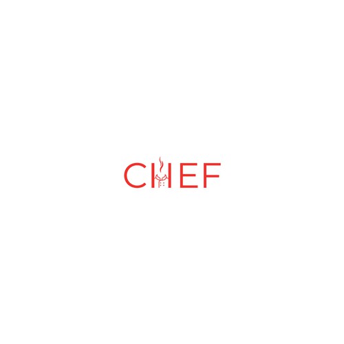 "CHEF": Food & Cooking Social Media Logo Design by Jed Studio