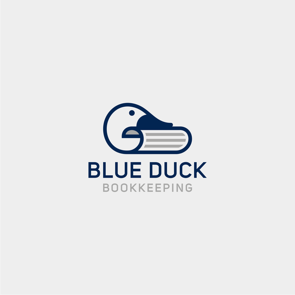 Design by Ferik_art™ titled "Blue Duck Bookkeeping"