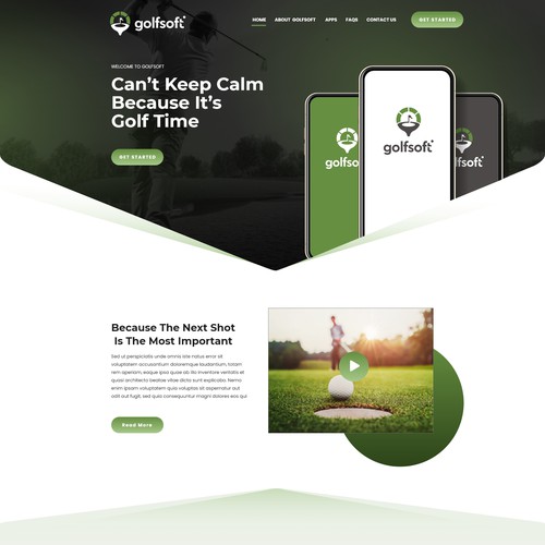 Web page design contest entry by Consort Solutions