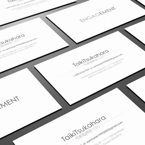 Business card contest entry by Zayden