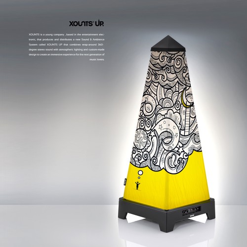 Design di Join the XOUNTS Design Contest and create a magic outer shell of a Sound & Ambience System di FF3