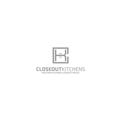 kitchen cabinet website logo Design by logosaurus™