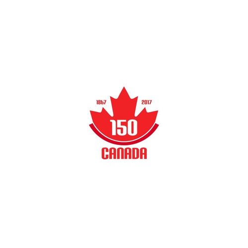 Community contest: Design Canada’s 150th birthday logo! Design by Thunderboi