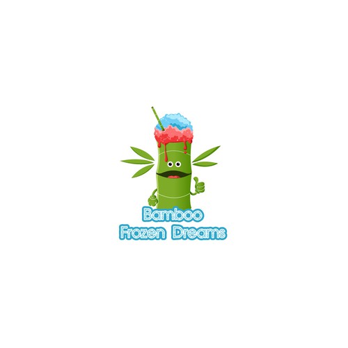 Design a killer logo for a shaved ice stand for kids. Design by Shallu Narula