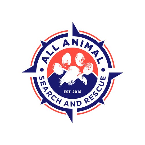 Brand refresh for an animal search and rescue group Design by EdRisk 99