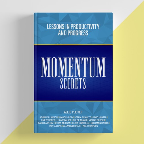 Create a cover for a book about Lessons in Productivity and Progress Design by ShahbazQamar