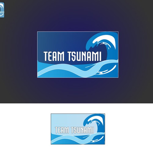 Create the next logo for Team Tsunami Design by ⭐ruezzz™