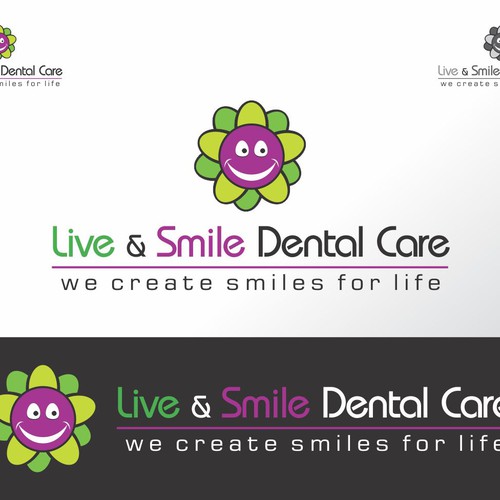 Help Live & Smile Dental Care with a new logo Design réalisé par H_K_B