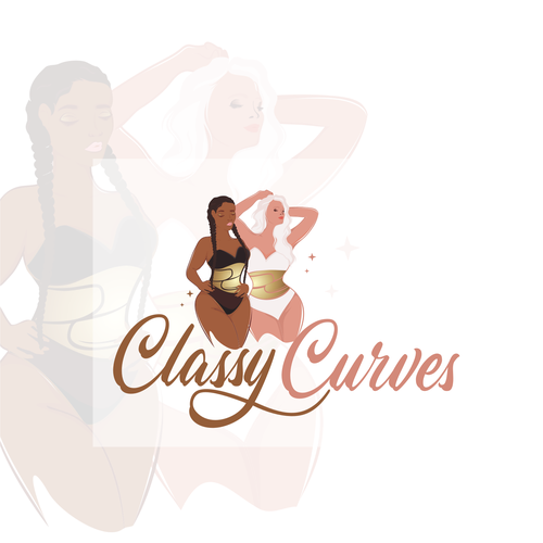 Design a classy gym wear logo for all women, with the expectation of appealing to curvy women mainly Design réalisé par JDL's