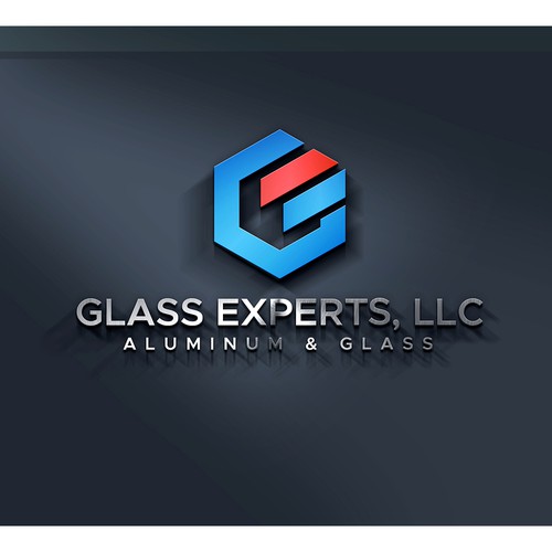 Glass and aluminum company/ modernize Current logo. Read Brief