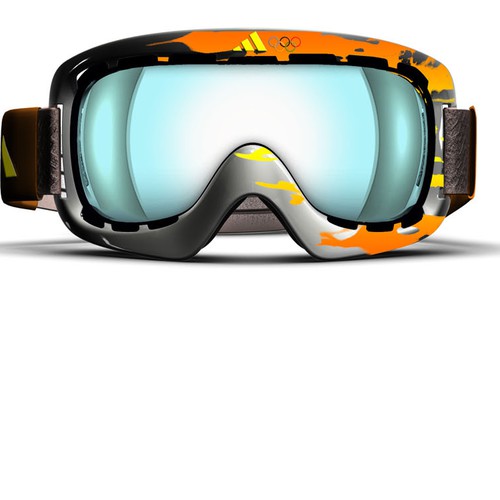 Design adidas goggles for Winter Olympics Ontwerp door neleh