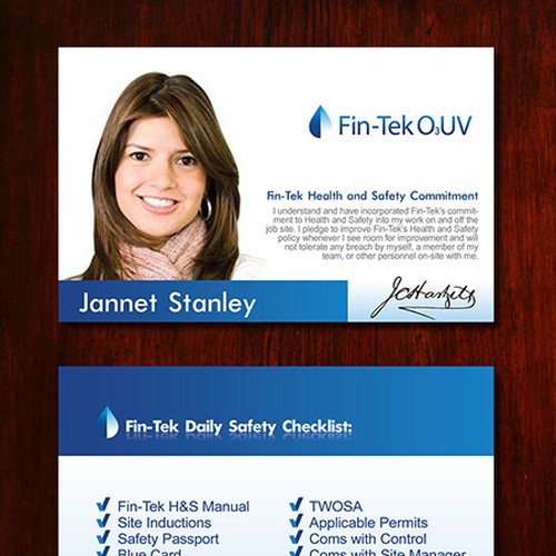 ID Card design Design by Wavilla